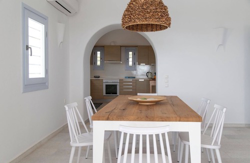 Santa Maria Villa | Endearing Paros Villa | Villa Irida | 4-Bedrooms | Breathtaking Sea Views | Private Outdoor Pool | Private Furnished Terrace | Peaceful Outdoor Ambiance | Prime Location