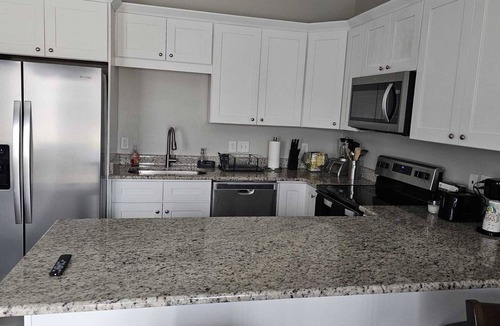 Harrisburg Condo | Enjoy a convenient 3BR House near —Charlotte Motor Speedway & Uptown Charlotte.
