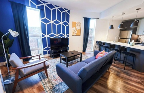 Brewerytown Apartment | Enjoy modern comfort in this stylish 1BR apartment in Brewerytown. Fast WiFi, cozy setup, and a convenient location for an easy, comfortable stay