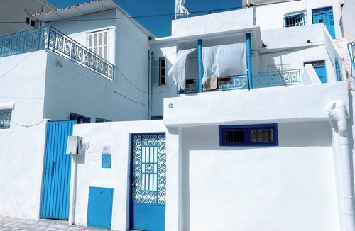 Tunis Apartment | Enjoyable Studio with WiFi for nomads in charming Kram