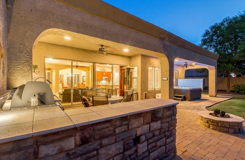 Gilbert House | Enormous Resort Style Home with a Basement