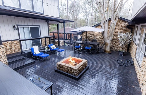 April Sound House | Entertaining GAME Room: 4 Bedroom Home: Lake Conroe: Pet Friendly