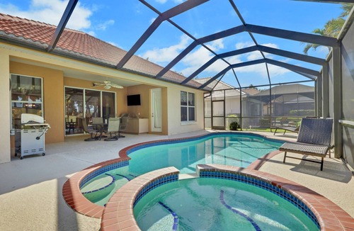 Miromar Lakes House | Enviable Miromar Lakes Resort Lifestyle & Amenities! Vacation Home with Private Pool & Spa!