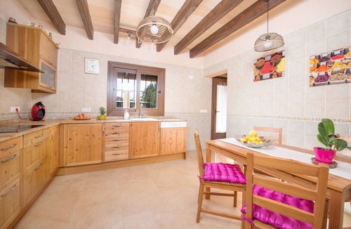 Sencelles House | ES MITJA DAVALL - Villa with private garden in Sencelles. Free WiFi