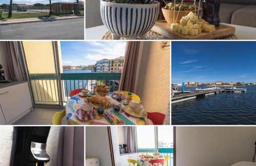 Le Barcares Apartment | Escapade Marine - Vue Etang - Place de parking privé - Plage à 5 min