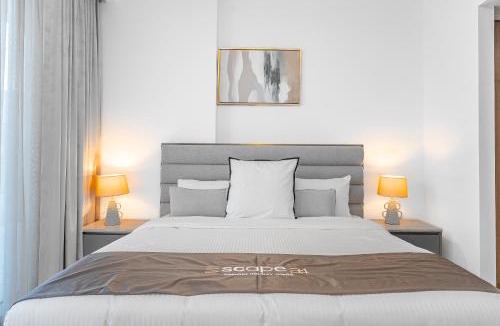 Al Safa Apartment | Escape24 Elegant 2BR with Canal view near Safa Park