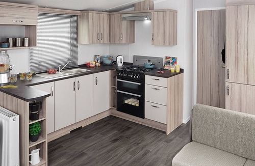 Bishop Auckland House | Essential Clover Caravan (Sleeps 4)*