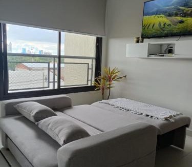 Luque Apartment | Estudio a 9 min del eje corporativo y aeropuerto