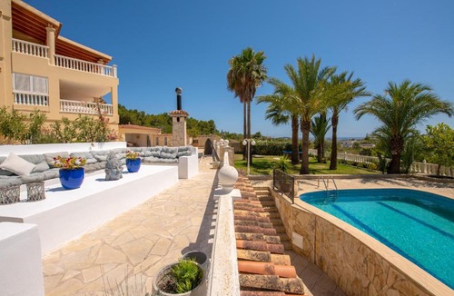 Can Besso Villa | ETV-2281-E Luxury Estate with spa and incredible views of Ibiza Town and the Mediterranean Ocean