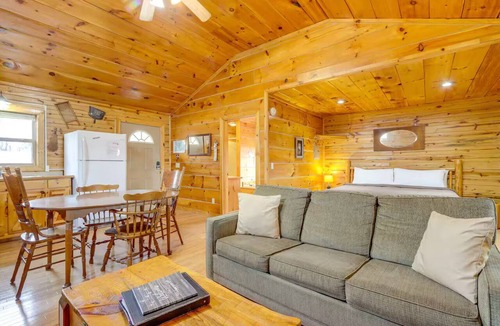 Eureka Springs Cabin | Eureka Springs Multi-Cabin Rental: Saltwater Pool!