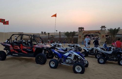 Al Muraqqabat RV Rental | Evening Desert Safari with Desert Camping with dinner and liver shows