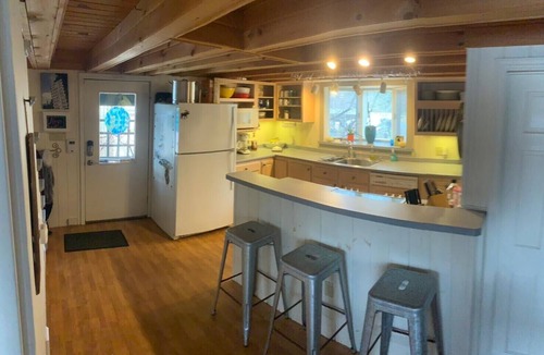 North Jay House | Every window has a spectacular lake view Low fees