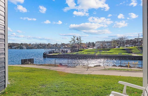 Charlevoix Condo | EWI 117A Waterfront Access | Pool, Hot Tub, Sauna | Sleeps 4