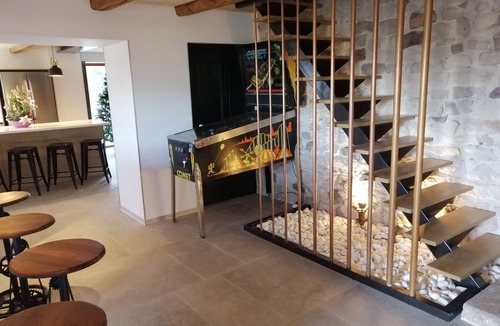 La Chapelle-devant-Bruyeres Ski Chalet | Exceptional farmhouse for 15 people, private indoor pool, jacuzzi, in the heart of nature