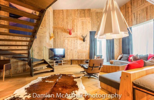 Avoriaz Ski Chalet | Exceptional loft for 12, ski-in access, sauna & hammam