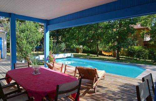 Biscarrosse Villa | exceptional, quiet, golf on 27 holes character villa, heated pool