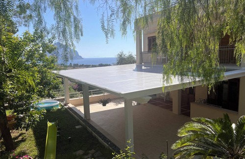 Macari Apartment | Exceptional sea view in Macari- Apartment, barbecue and air conditioning
