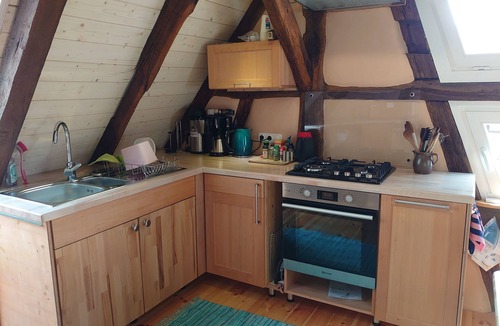 Hafnerhaslach House | Exceptional vacation apartment in a converted barn in the Stromberg Nature Park