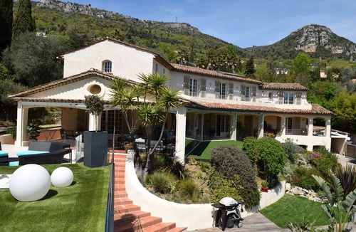 Vence Villa | Exceptional villa with a 15-meter pool, spa, ocean views, and absolute tranquility