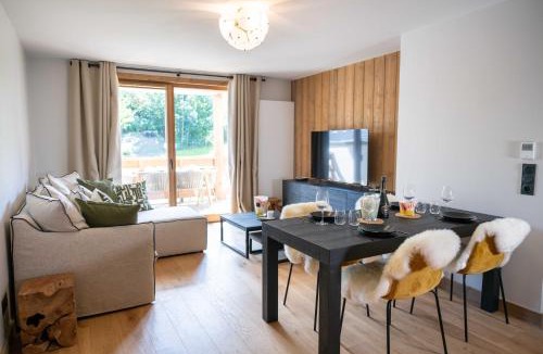 Megeve Apartment | Exclusive accommodation terrace, parking and pool