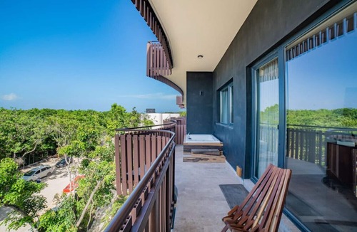 Zona Hotelera Apartment | Exclusive Jungle.Walking 2 beach/private terrace