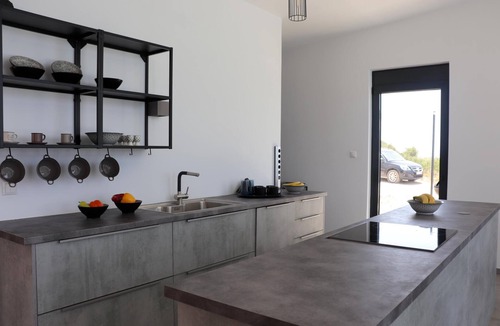 Evgiros House | Exclusive villa with pool, built in 2021, stunning sea view, Ionian island of Le
