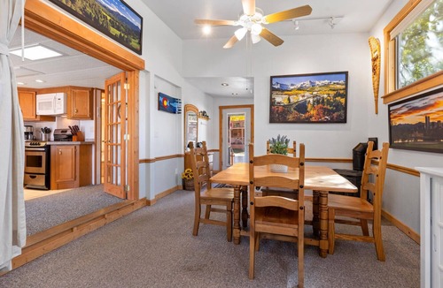Breckenridge Ski Chalet | Executive Chalet backs to the Swan River on Shuttle Route
