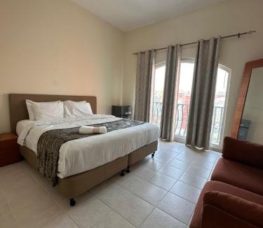Discovery Gardens Hotel | Executive Master bed Room With attached bathroom