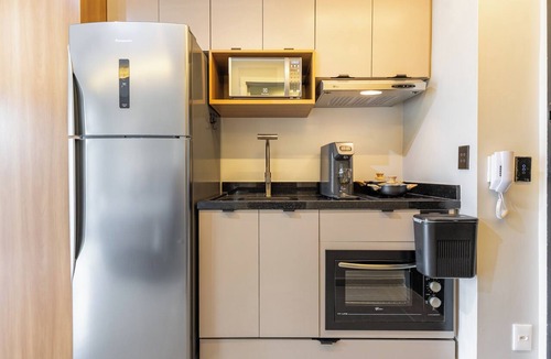 Brooklin Novo Apartment | Executive studio apartment in Brooklin with Wi-Fi, pool and gym - near Congonhas Airport.