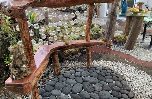 Mountain View House | Exotic garden cottage at amazing volcanic fissure