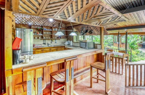 Florencia House | Exotic mountain-view house surrounded by nature with pool & garden views