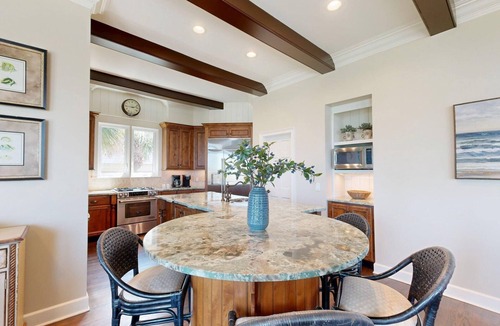 Palmetto Dunes House | Expansive Private Oceanfront Home with Vaulted Ceilings and Private Pool!