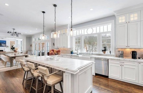 North Sea House | Expansive Southampton estate with private heated pool & tennis, perfect for.