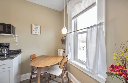 Two Harbors Apartment | Experience a refined retreat at this elegant apartment situated in the vibrant center of downtown Two Harbors, Minnesota.