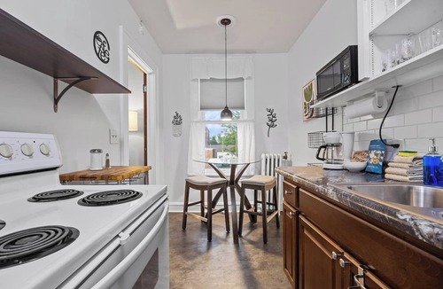 Two Harbors Apartment | Experience a refined retreat at this elegant apartment situated in the vibrant center of downtown Two Harbors, Minnesota.