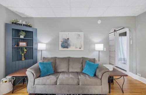 Two Harbors Apartment | Experience a refined retreat at this elegant apartment situated in the vibrant center of downtown Two Harbors, Minnesota.