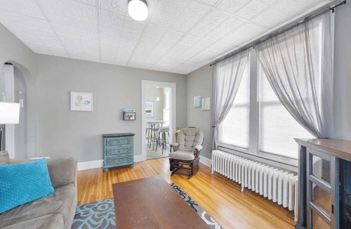Two Harbors Apartment | Experience a refined retreat at this elegant apartment situated in the vibrant center of downtown Two Harbors, Minnesota.