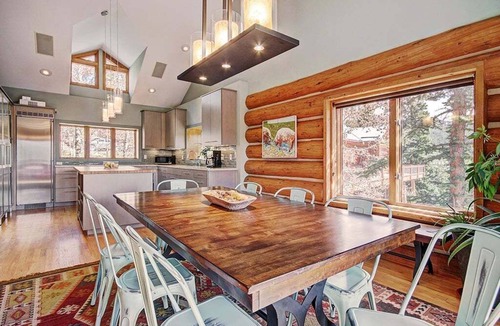 Baldy Mountain House | Experience luxury at 10 Southface, a spacious 4BR home in Breckenridge with mountain views.