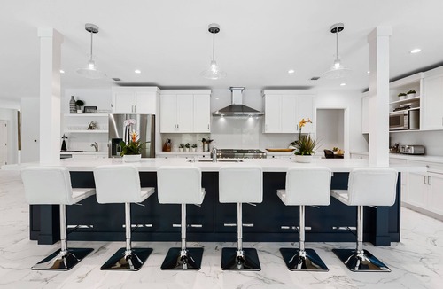Harbour Inlet House | Experience Manatee Harbor, a Modern Heated Pool Getaway Near the Sand and Surf!