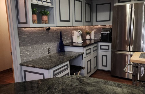 Bandera House | Experience modern comfort and Western charm at The Waller House in Bandera, the Cowboy Capital! This stylish 3-bed, 3-bath home comfortably fits 6 guests. Features a fully fenced yard, a modern kitchen, and is just a one-block walk to Main St.