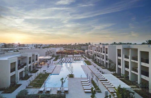 Marsa Matruh Hotel | Experience Serenity in Balcony Bedroom with Swimming Pool by Almaza Bay
