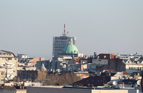 Vracar Apartment | Experience spring at the 10th floor Penthouse terrace overlooking Belgrade,enjoy
