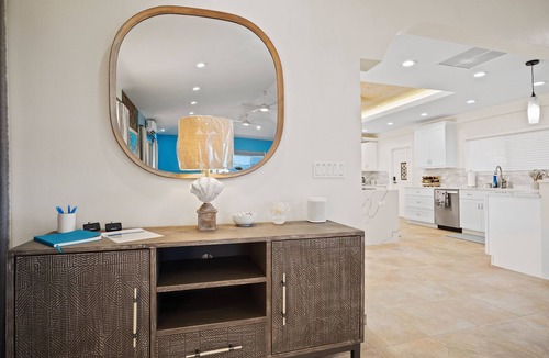 Nazareth Villa | Exquisite Courtyard Villa on St. Thomas East End/Ocean Views + Modern Comfort