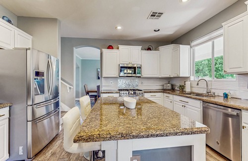 Terramar House | Exquisite home with firepit, game room, heated pool, pool spa, & putting green