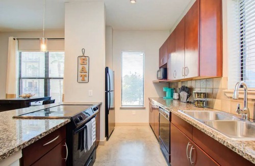 Riverside Terrace Apartment | Exquisite Houston Med. Center 2B/2B Apartment Free Parking
