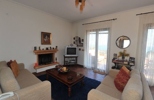 Melissopetra Villa | Exquisite Sea-View, Epidavros Village, 5 min of the nearest beach