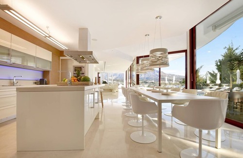 Nueva Andalucia Villa | Extraordinary 7 BDRM Villa w Pool, Gym, Cinema