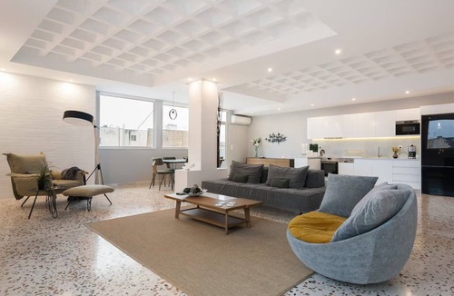 Kerameikos Apartment | FAB Modern Luxury Flat in Central Athens. Ultimate comfort, balconies, sunsets!