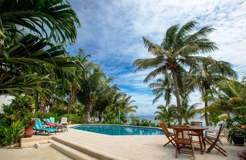 San Pedro Condo | Fabulous! On Beach, 3Bd/3Ba Pool, Dock, Top Reviews, 10% Weekly Discount