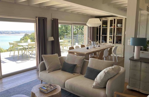 Saint-Cast-le-Guildo Villa | Fabulous Villa overlooking the sea, private escallier on a beach .